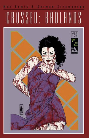 Crossed Badlands #92 (Art Deco Cover)