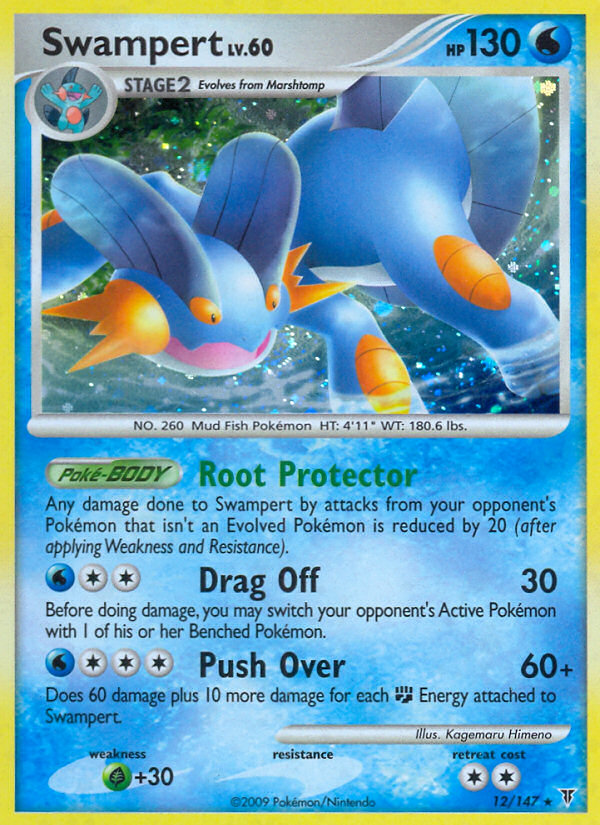 Swampert (12/147) - Supreme Victors Pokémon Card