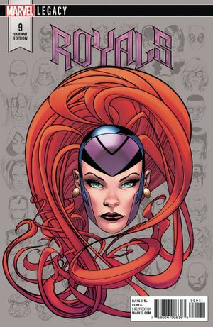 Royals #9 (Mckone Legacy Headshot Variant Leg)