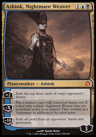 Ashiok, Nightmare Weaver (Theros) Trading Card