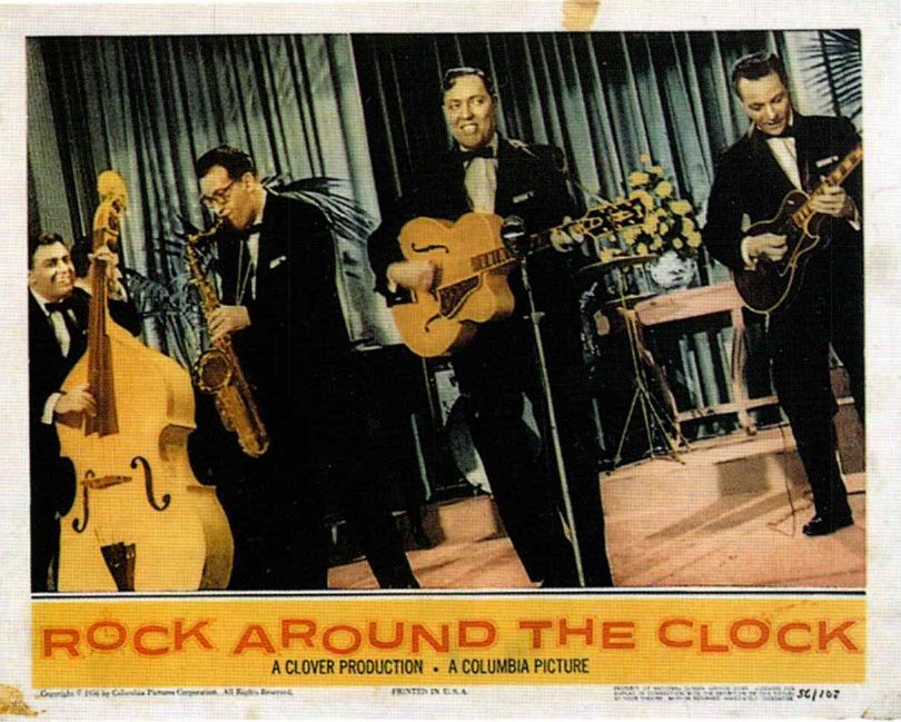 AOR-1.4 Bill Haley Rock Around the Clock Lobby Card Concert Poster