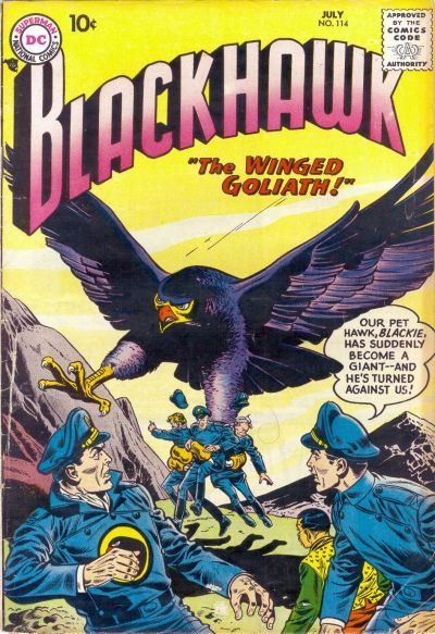 Blackhawk #114 Comic