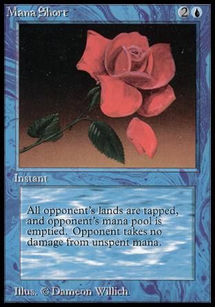 Mana Short (Beta) Trading Card