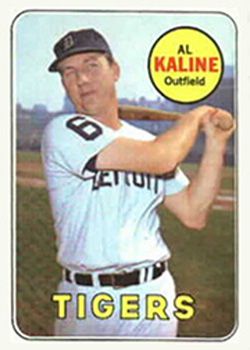 Al Kaline 1969 Topps #410 Sports Card