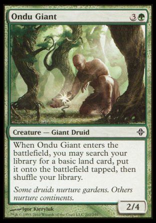 Ondu Giant (Rise of the Eldrazi) Trading Card