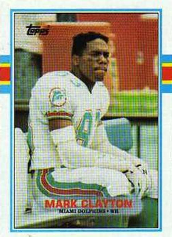 Mark Clayton 1989 Topps #302