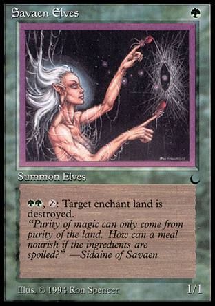 Savaen Elves (The Dark) Trading Card