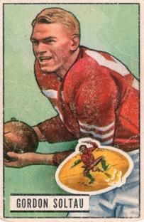 Gordon Soltau 1951 Bowman #67 Sports Card