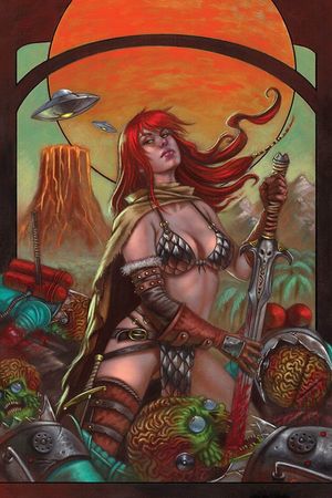 Mars Attacks Red Sonja #1 (50 Copy Strati Virgin Cover)
