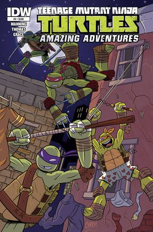 Teenage Mutant Ninja Turtles Amazing Adventures #4 (Subscription Variant)