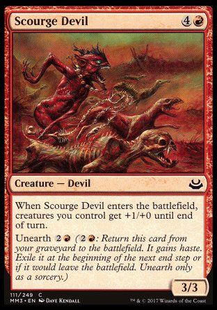 Scourge Devil (Modern Masters 2017) Trading Card