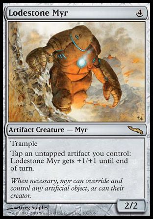 Lodestone Myr (Mirrodin) Trading Card