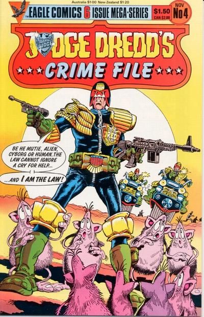 Judge Dredd's Crime File #4 Comic
