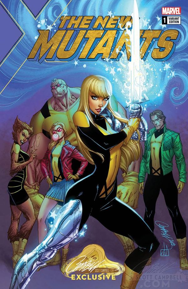 New Mutants: Dead Souls #1 (JScottCampbell.com Edition A)