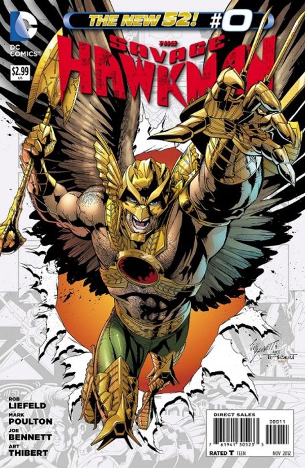 The Savage Hawkman #0
