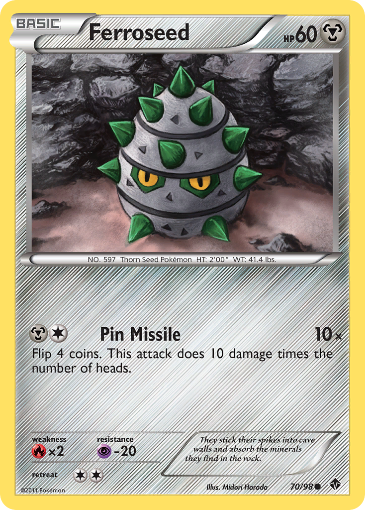 Ferroseed Pokémon Card