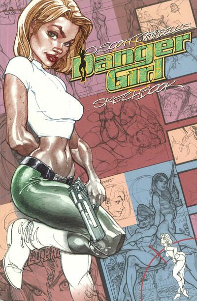 Danger Girl Sketchbook Comic
