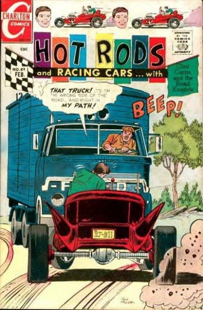 Hot Rods and Racing Cars #89 Comic