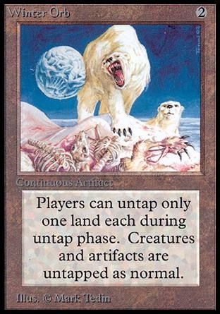 Winter Orb (Alpha) Trading Card