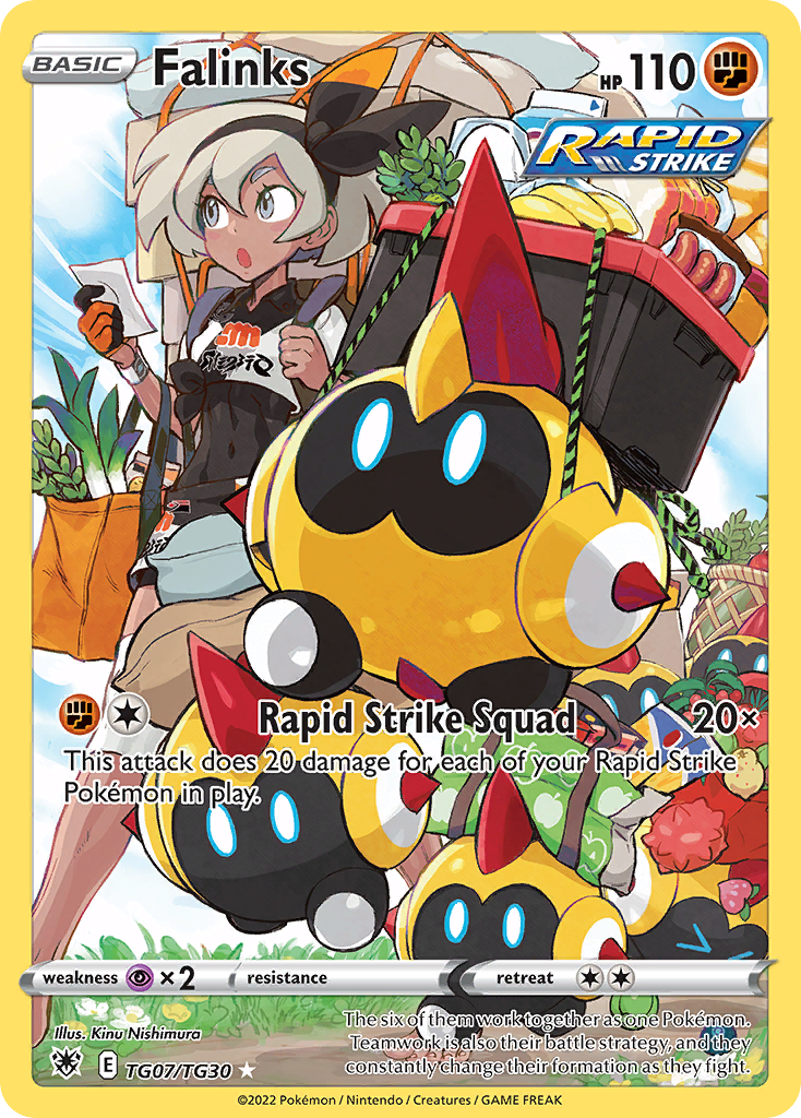 Falinks (TG07) - Astral Radiance Trainer Gallery Pokémon Card