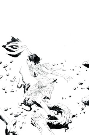 Captain Planet #6 (Cvr I Inc 1:15 Jae Lee Line Art Virgin Variant)