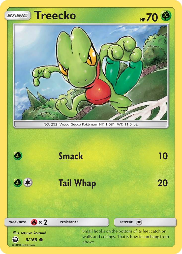 Treecko (8/168) - Celestial Storm Pokémon Card