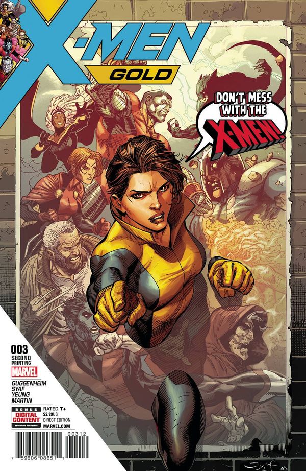 X-men Gold #3 (2nd Printing)