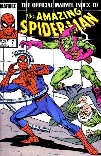 The Official Marvel Index to the Amazing Spider-Man #7 Comic