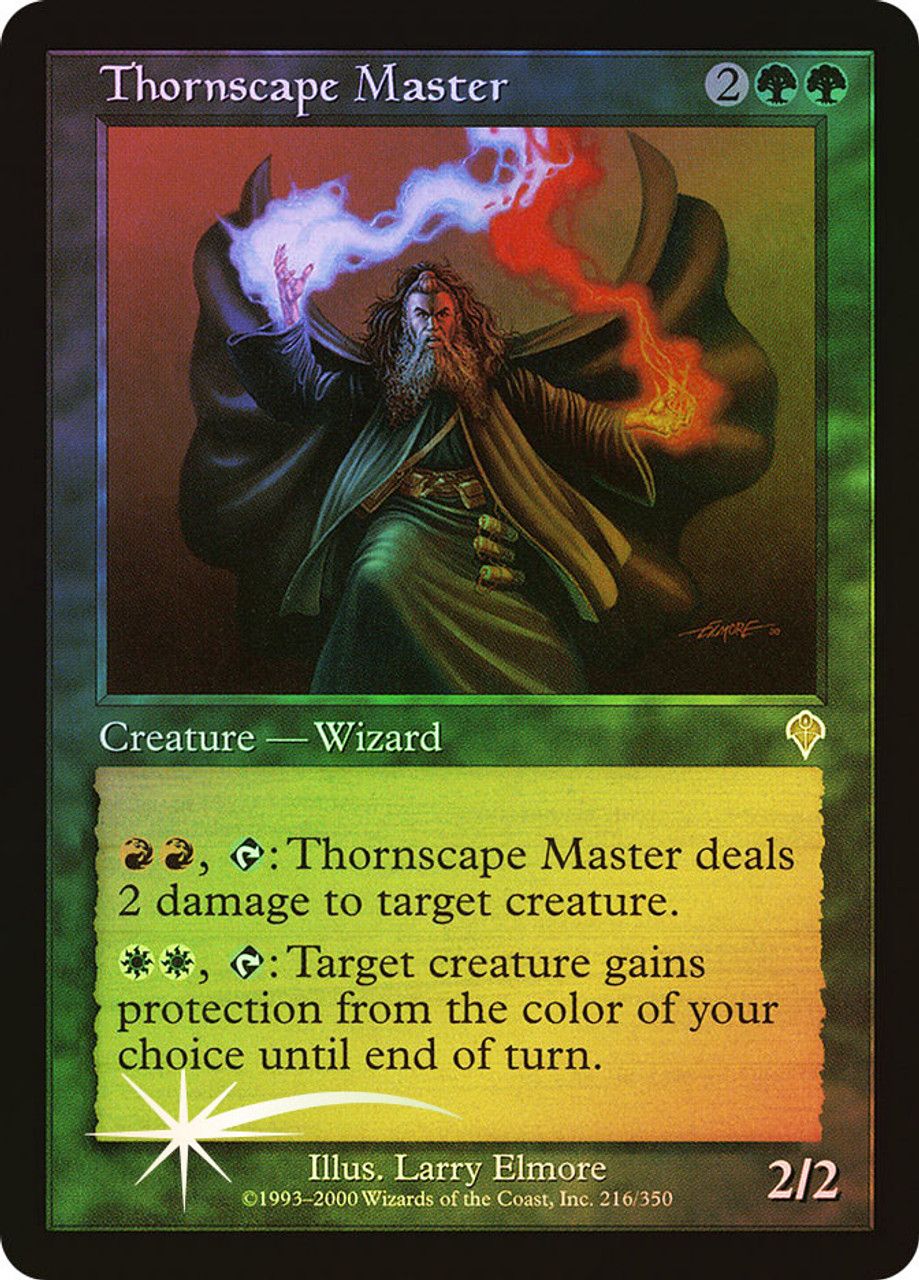 Thornscape Master (Invasion - Foil) Trading Card