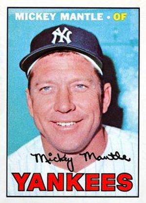 Mickey Mantle 1967 Topps #150