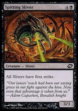 Spitting Sliver (Planar Chaos) Trading Card