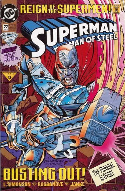 Superman: The Man of Steel #22 Comic