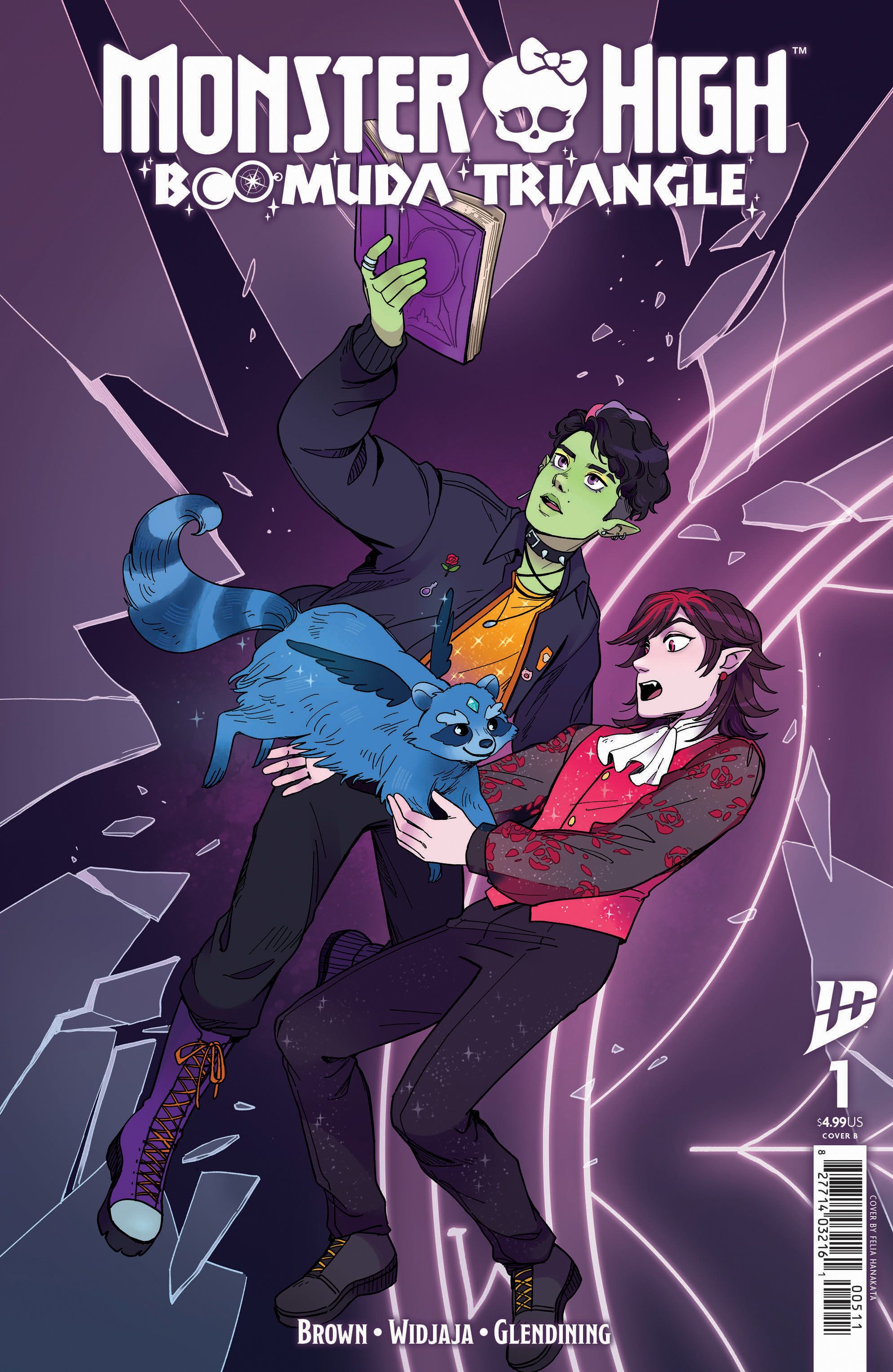 Monster High: Boomuda Triangle #1 (Variant B Hanakata Connecting Variant) Comic