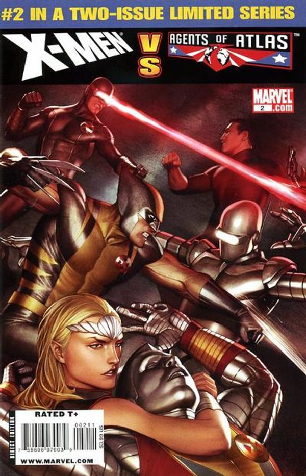 X-Men Vs. Agents Of Atlas #2