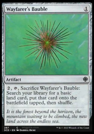 Wayfarer's Bauble (Starter Commander Decks) Trading Card