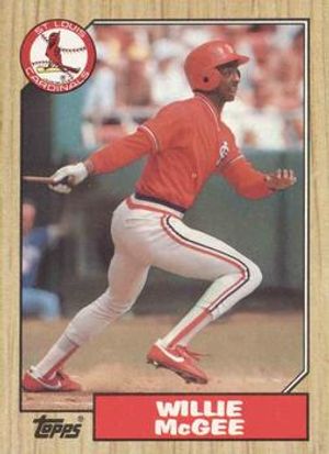 Willie McGee 1987 Topps #440