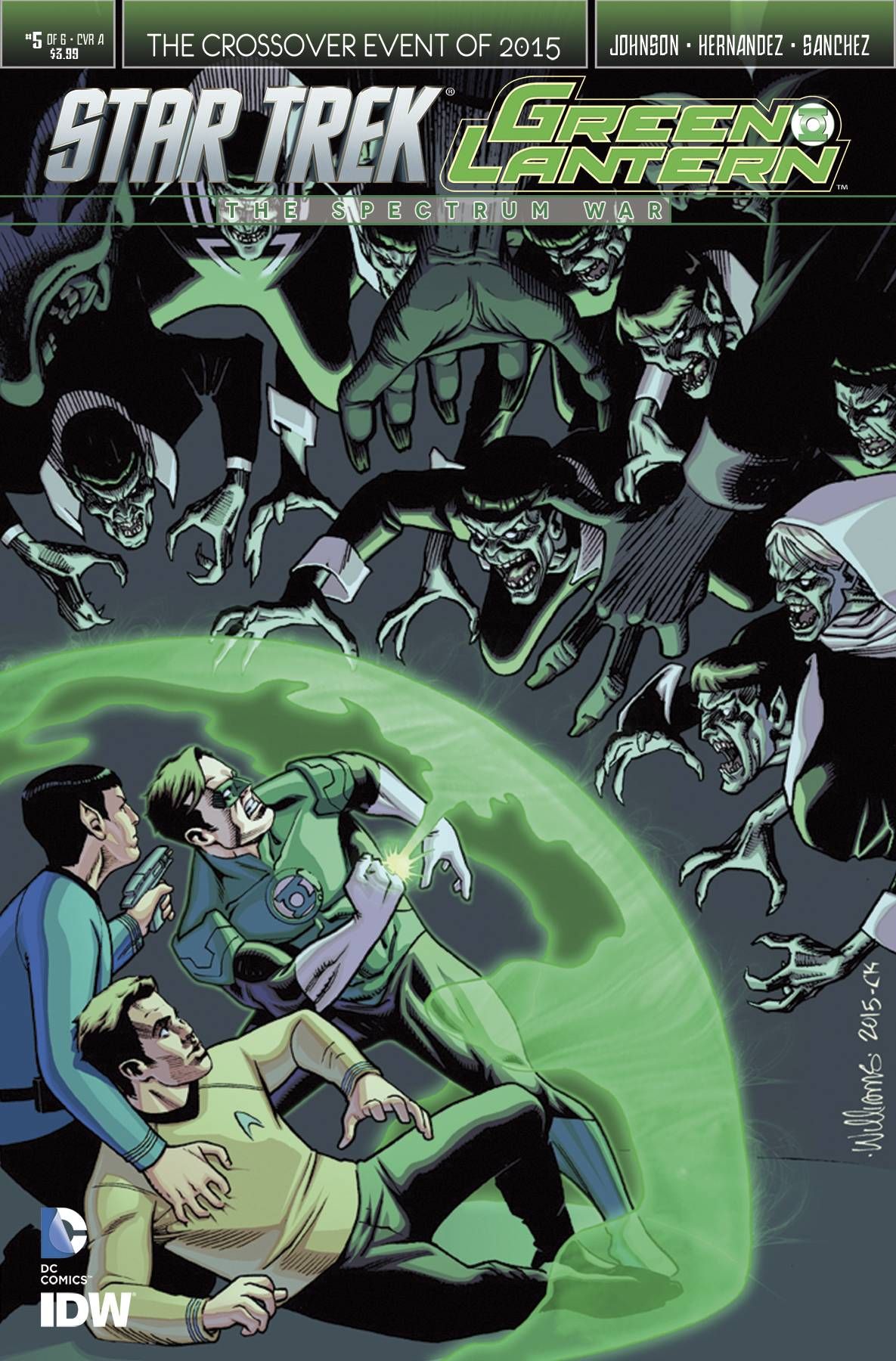 Star Trek Green Lantern #5 Comic