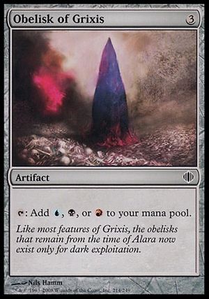 Obelisk of Grixis (Shards of Alara)