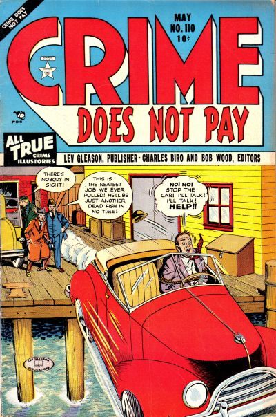 Crime Does Not Pay #110 Comic