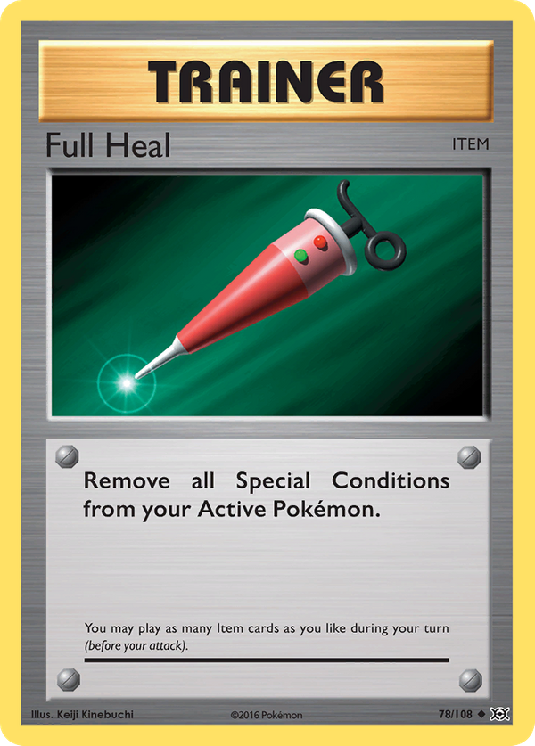 Full Heal (78/108) - Evolutions