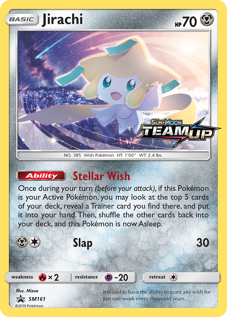 Jirachi (SM161) - SM Black Star Promos Pokémon Card