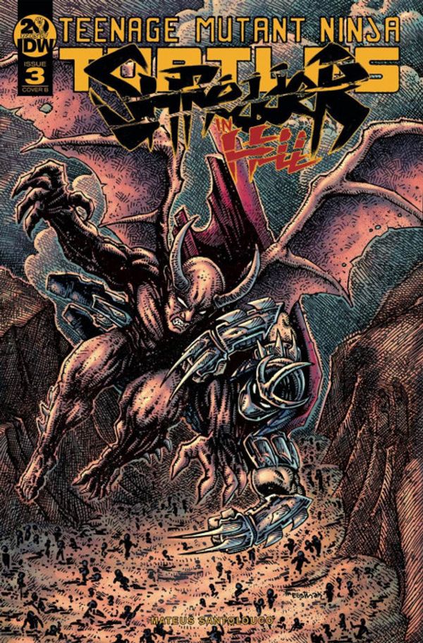 Teenage Mutant Ninja Turtles: Shredder in Hell #3 (Cover B Eastman)