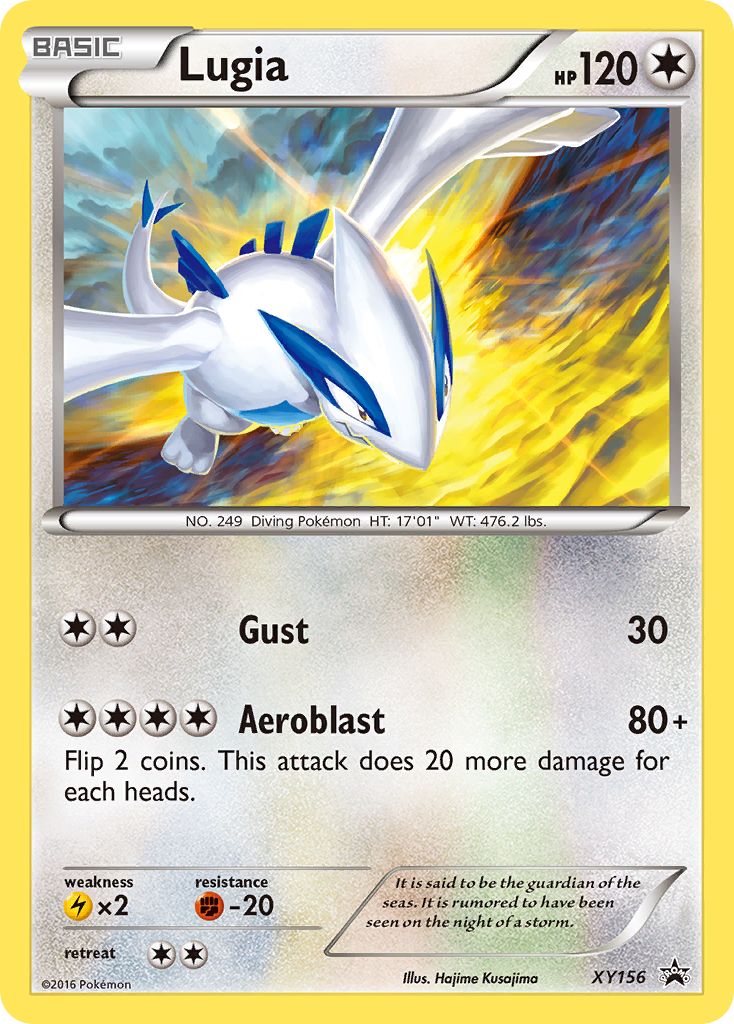 Lugia (XY156) - XY Black Star Promos Pokémon Card