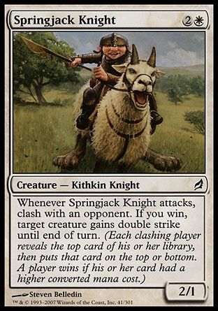 Springjack Knight (Lorwyn) Trading Card