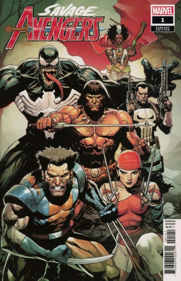 Savage Avengers #1 (Yu Variant)