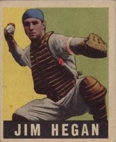 Jim Hegan 1948 Leaf #28 Sports Card