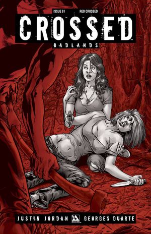 Crossed Badlands #61 (Red Crossed Order Incv Cover)