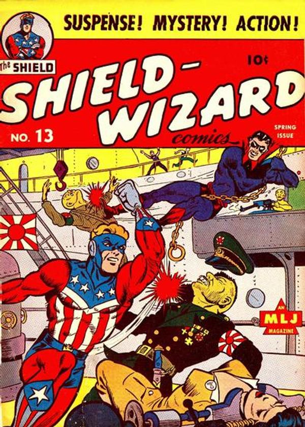 Shield-Wizard Comics #13