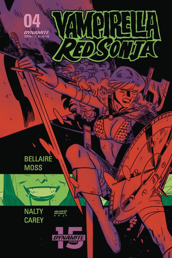 Vampirella/Red Sonja #4 (Cover D Romero & Bellaire)