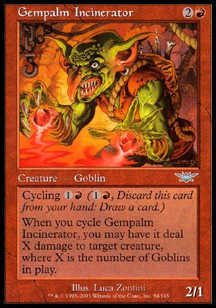 Gempalm Incinerator (Legions) Trading Card